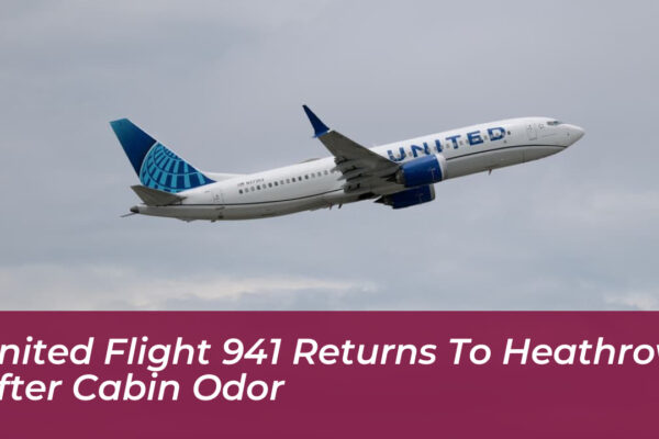 united flight 941 returns to heathrow after cabin odor W9wh