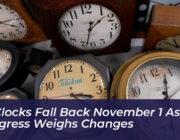 us clocks fall back november 1 as congress weighs changes AMbA
