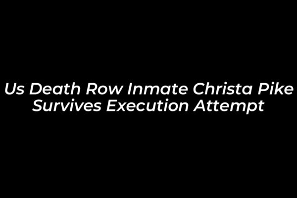 us death row inmate christa pike survives execution attempt yBZ9