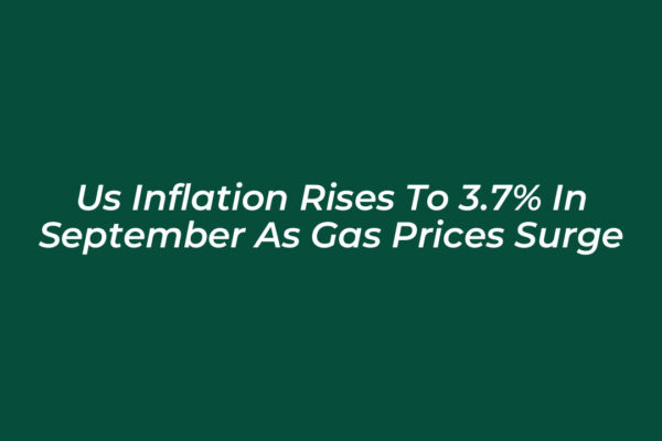 us inflation rises to 3 7 in september as gas prices surge Nfvg