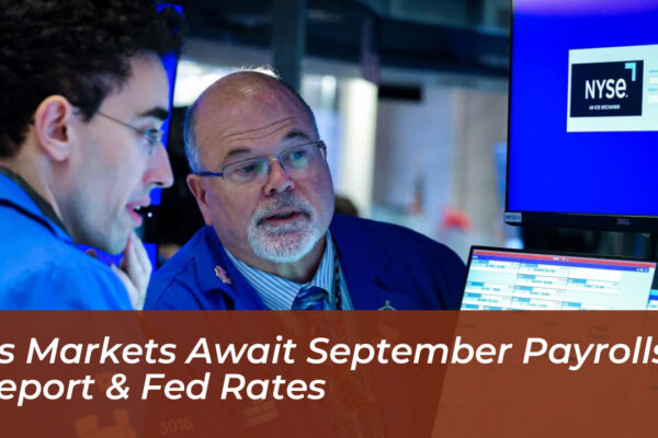 us markets await september payrolls report fed rates b7x0