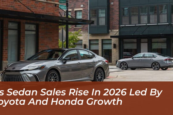 us sedan sales rise in 2026 led by toyota and honda growth 9U8C
