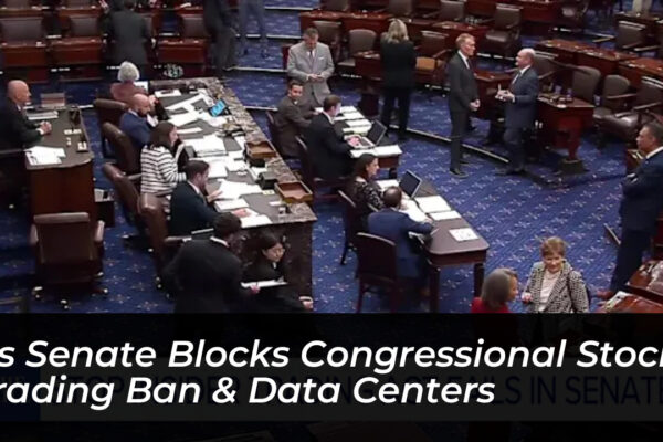 us senate blocks congressional stock trading ban data centers NswN