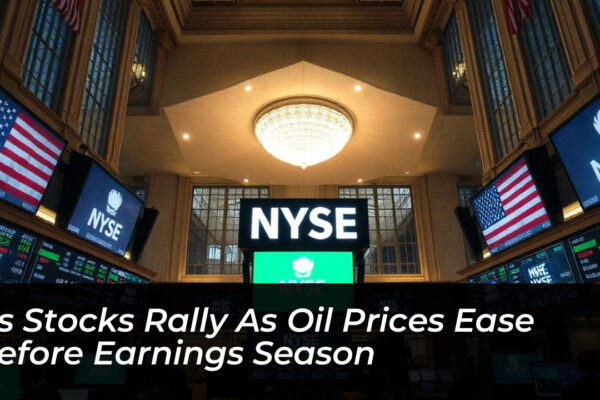 us stocks rally as oil prices ease before earnings season qDxw