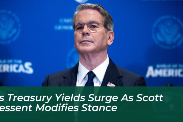 us treasury yields surge as scott bessent modifies stance 4yvU