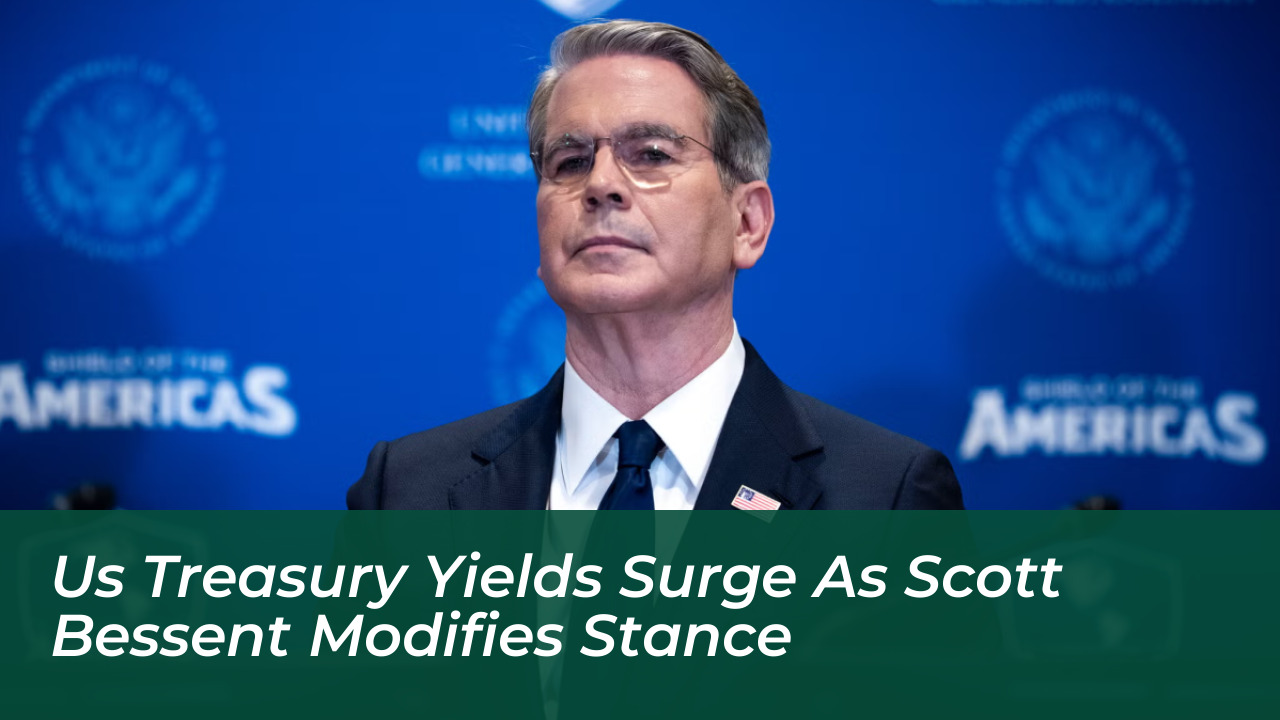 us treasury yields surge as scott bessent modifies stance 4yvU