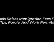 uscis raises immigration fees for tps parole and work permits lIkA