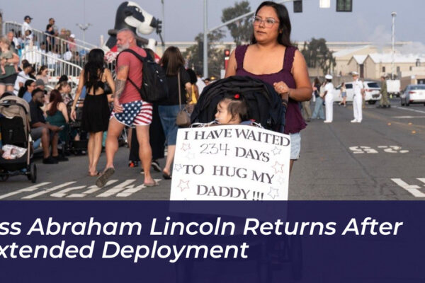 uss abraham lincoln returns after extended deployment Wudb