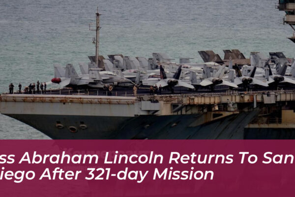 uss abraham lincoln returns to san diego after 321 day mission XuJd