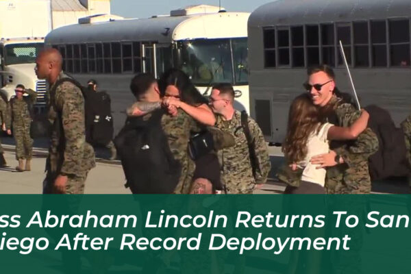 uss abraham lincoln returns to san diego after record deployment DIOo