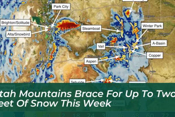 utah mountains brace for up to two feet of snow this week JeWf