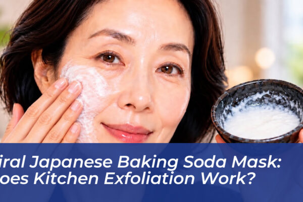 viral japanese baking soda mask does kitchen exfoliation work VlF8