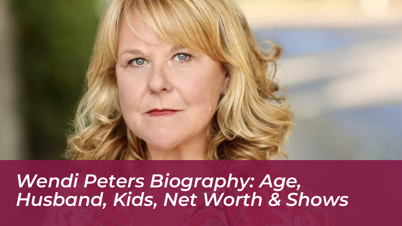 wendi peters biography age husband kids net worth shows b8dN