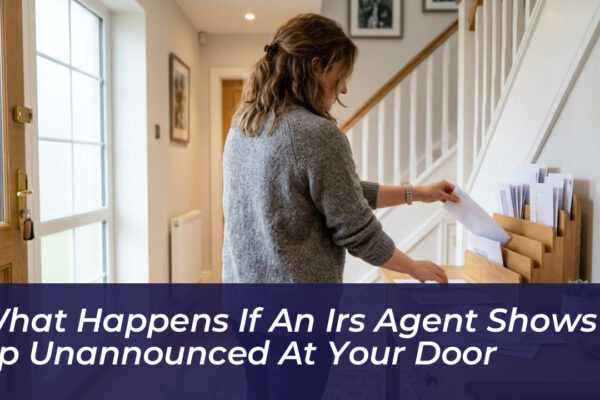 what happens if an irs agent shows up unannounced at your door LRDj