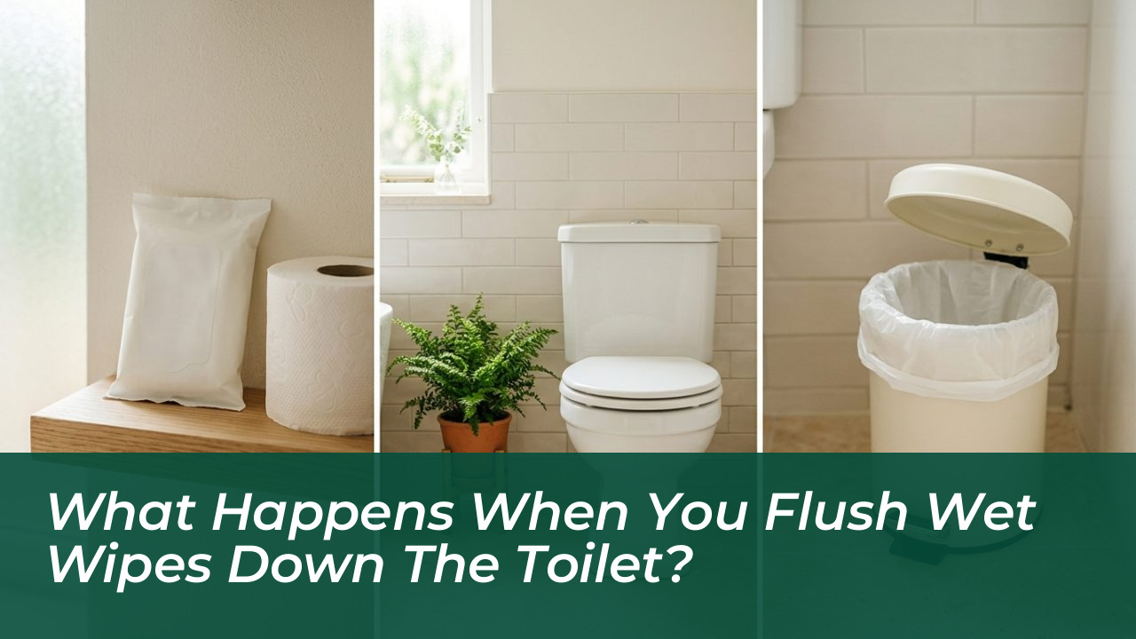 what happens when you flush wet wipes down the toilet hwrW