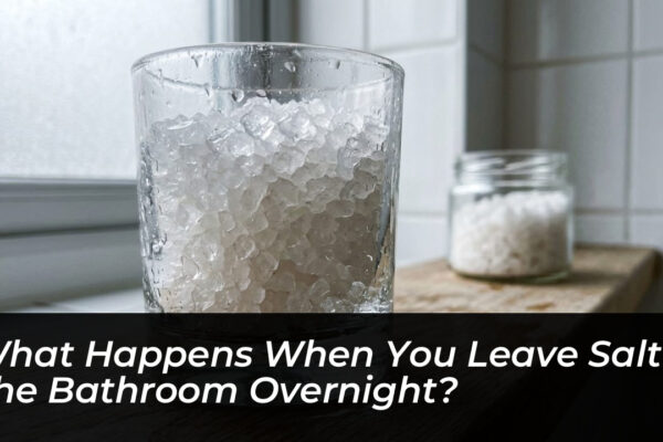 what happens when you leave salt in the bathroom overnight hhIY