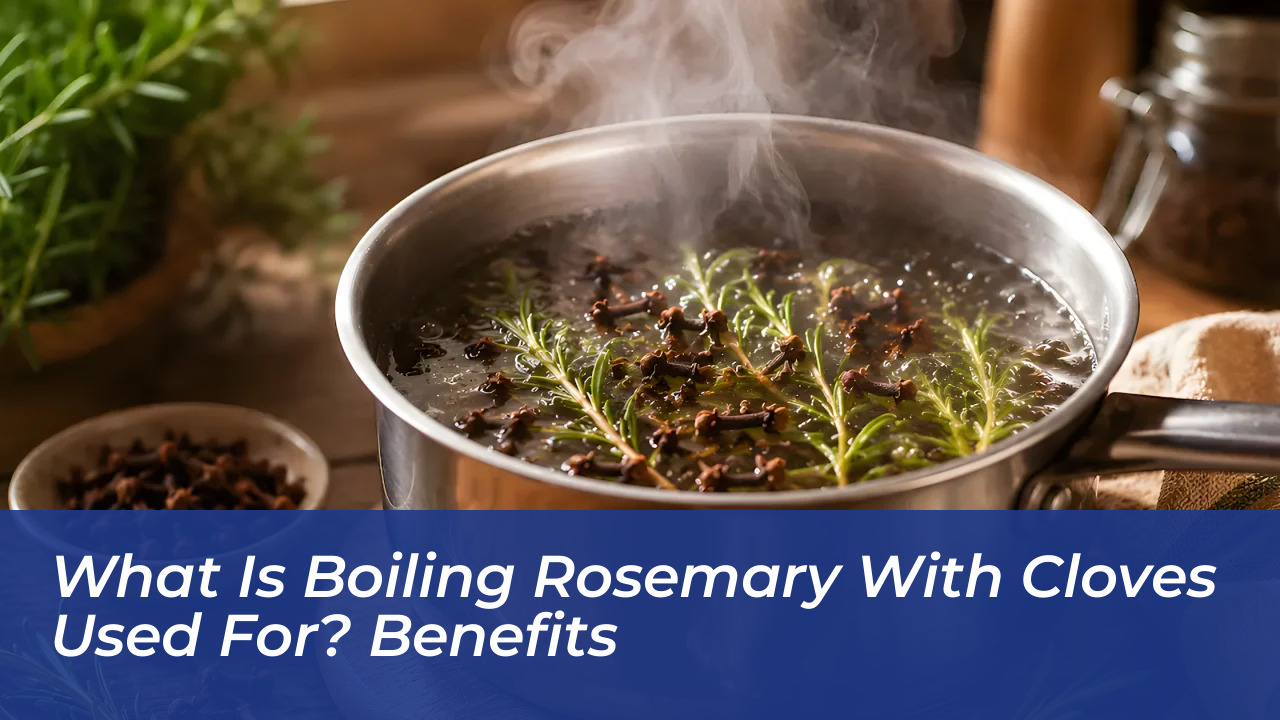 what is boiling rosemary with cloves used for benefits MS89