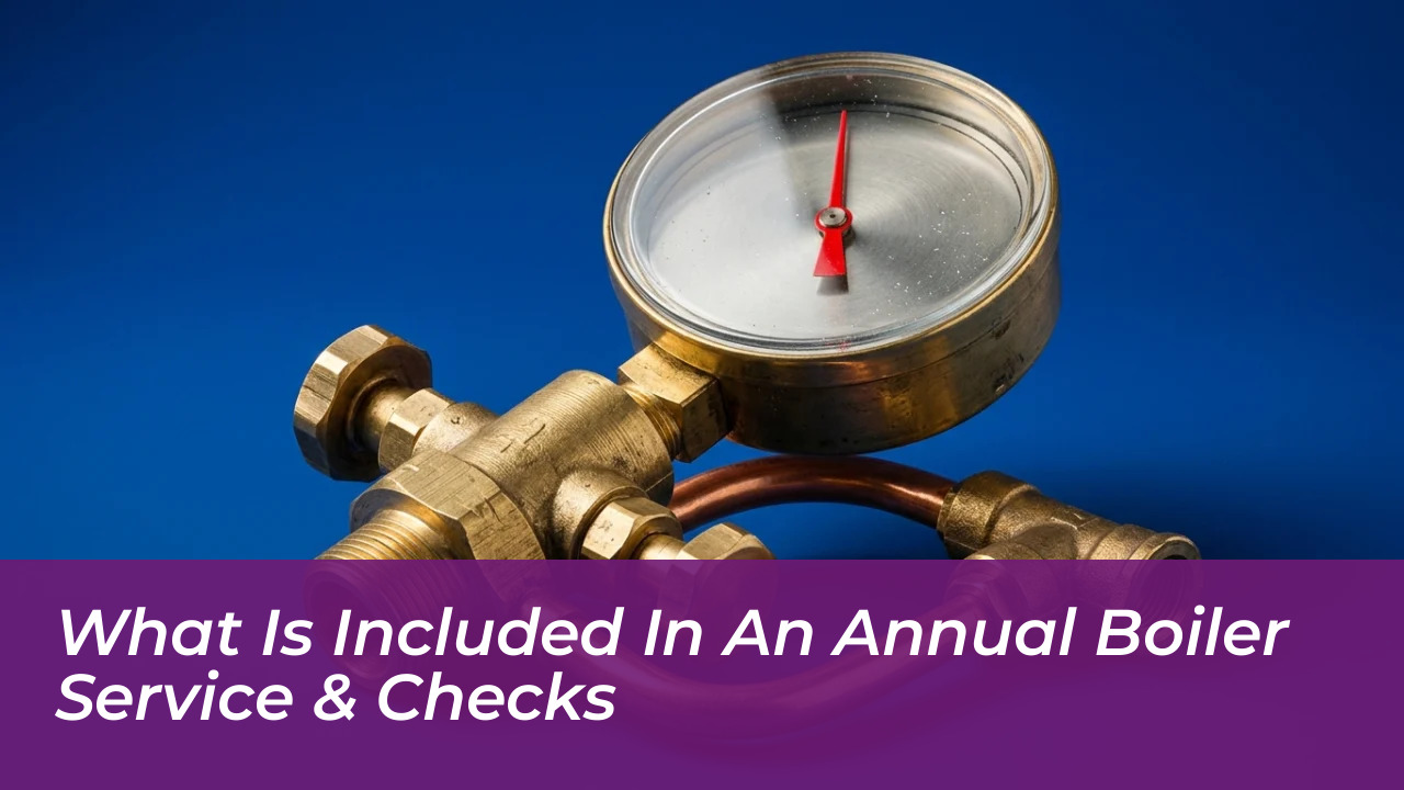 what is included in an annual boiler service checks DP26
