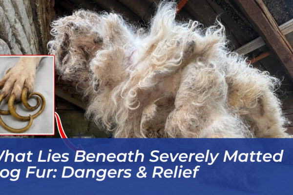 what lies beneath severely matted dog fur dangers relief KBDC