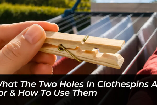 what the two holes in clothespins are for how to use them SS4e