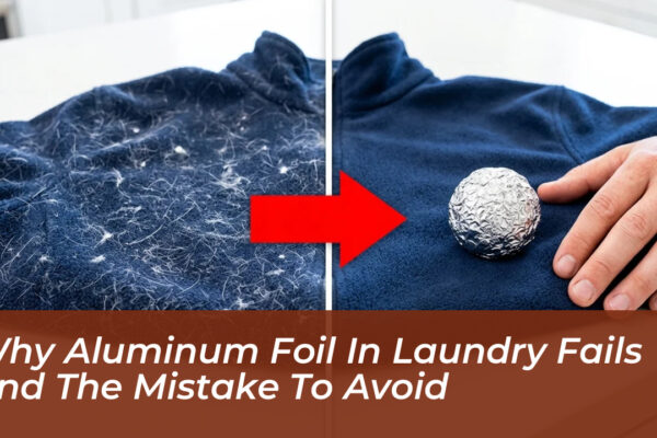 why aluminum foil in laundry fails and the mistake to avoid WTJd