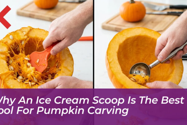 why an ice cream scoop is the best tool for pumpkin carving CtRR