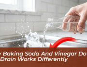 why baking soda and vinegar down the drain works differently K1VA
