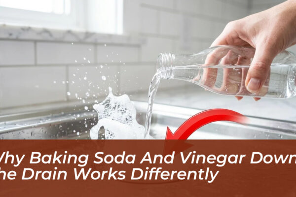 why baking soda and vinegar down the drain works differently K1VA