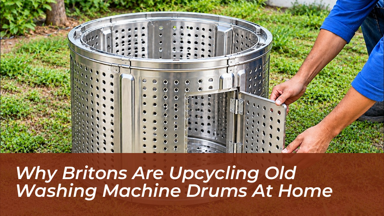 why britons are upcycling old washing machine drums at home VSXs