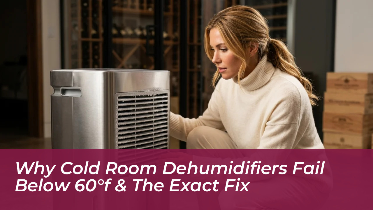 why cold room dehumidifiers fail below 60f the exact fix nWQv