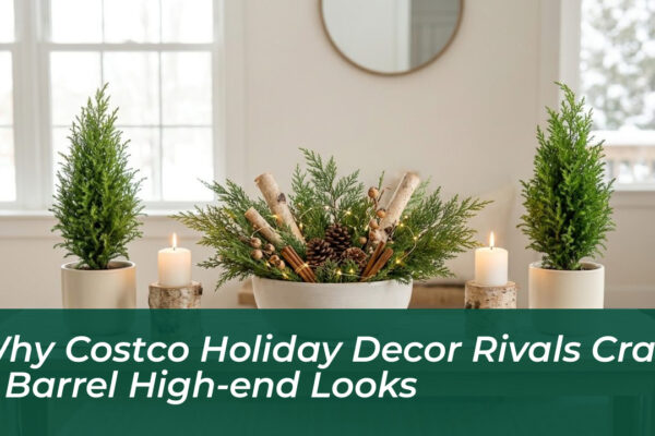 why costco holiday decor rivals crate barrel high end looks kKkt