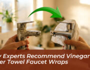 why experts recommend vinegar paper towel faucet wraps 3nbQ