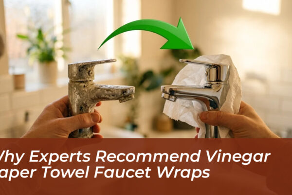 why experts recommend vinegar paper towel faucet wraps 3nbQ