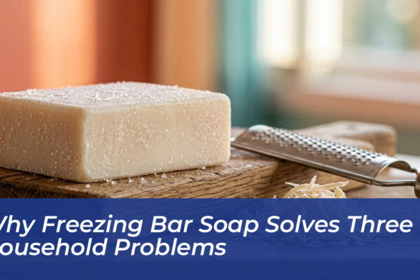why freezing bar soap solves three household problems scfp