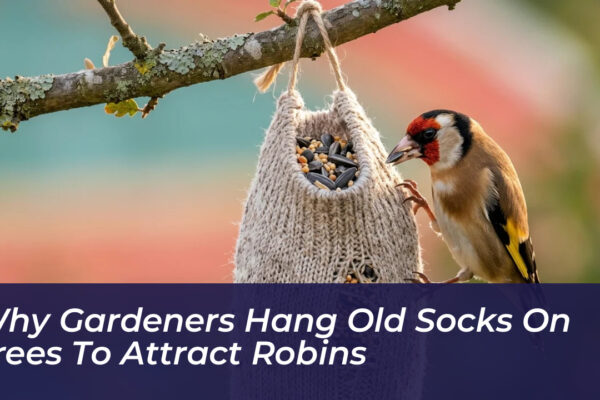 why gardeners hang old socks on trees to attract robins SgyZ