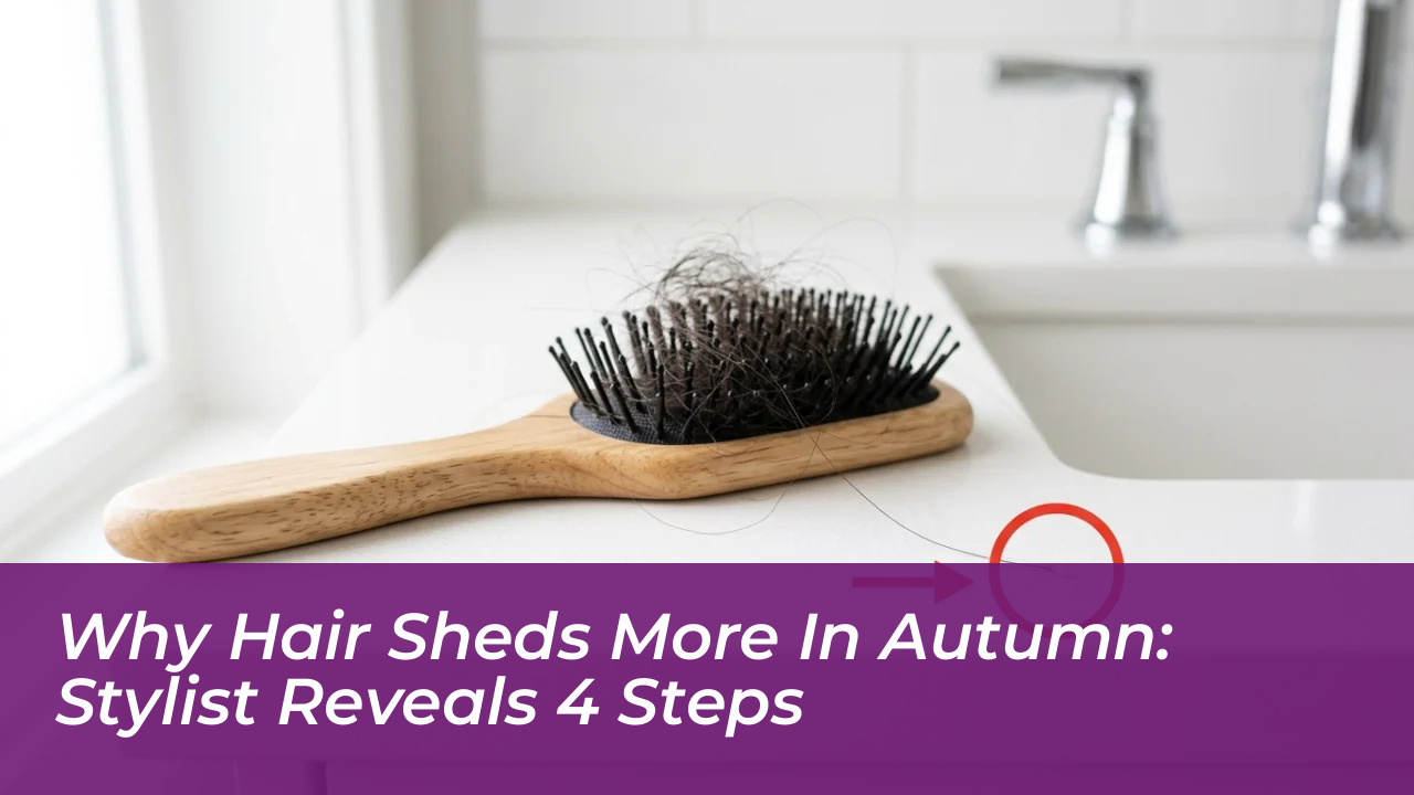 why hair sheds more in autumn stylist reveals 4 steps 2XLB