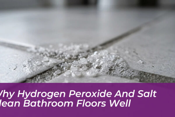 why hydrogen peroxide and salt clean bathroom floors well k4C1
