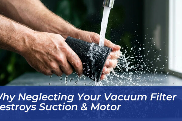 why neglecting your vacuum filter destroys suction motor p75z
