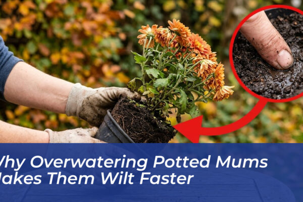 why overwatering potted mums makes them wilt faster tYjD