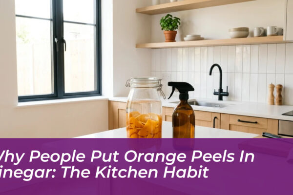 why people put orange peels in vinegar the kitchen habit 95Li