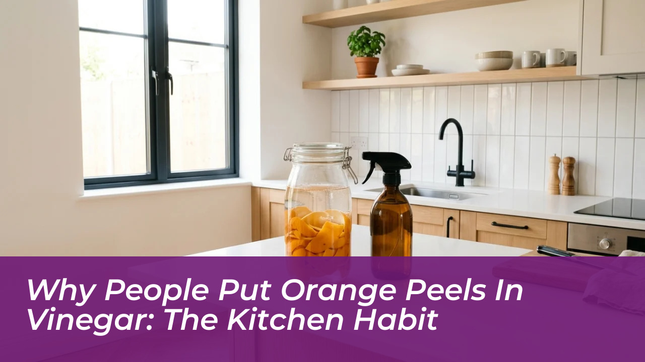 why people put orange peels in vinegar the kitchen habit 95Li