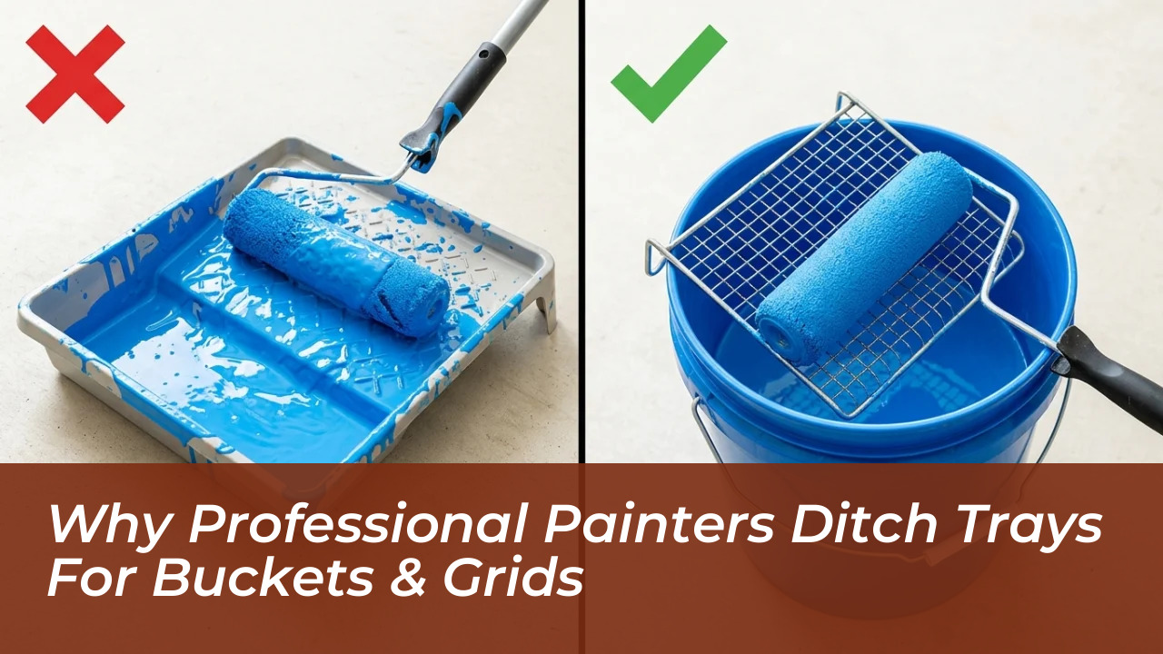 why professional painters ditch trays for buckets grids eri8