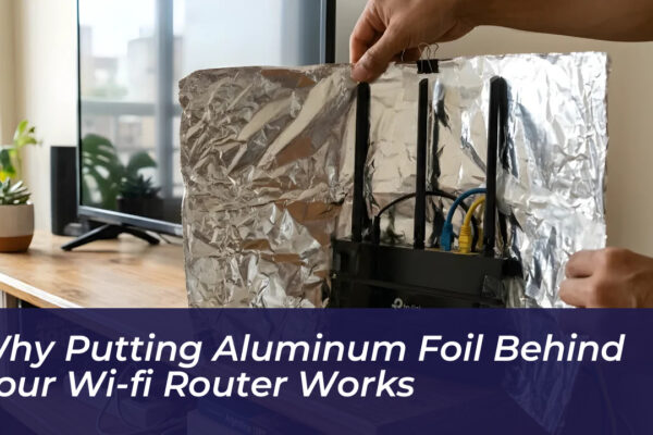 why putting aluminum foil behind your wi fi router works 1BtE