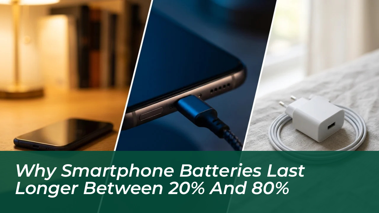 why smartphone batteries last longer between 20 and 80 PP86