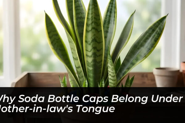 why soda bottle caps belong under mother in laws tongue WejK