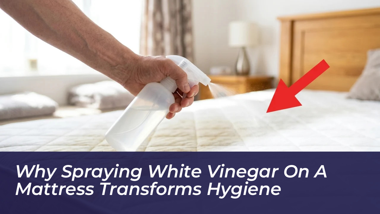 why spraying white vinegar on a mattress transforms hygiene zyRp