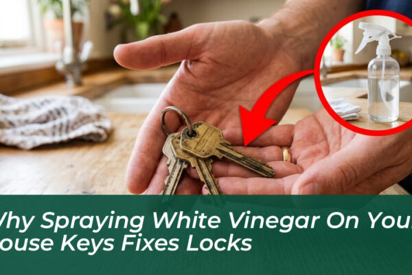 why spraying white vinegar on your house keys fixes locks 5oZr