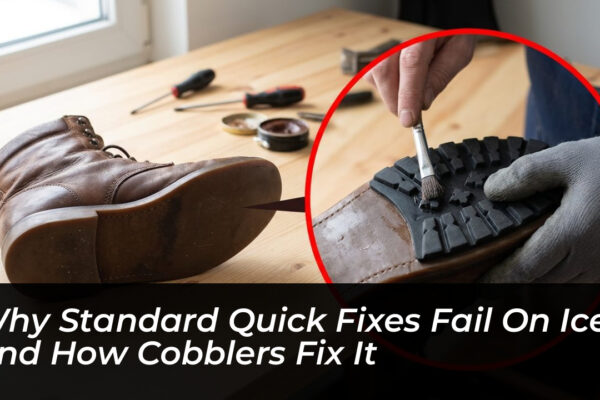why standard quick fixes fail on ice and how cobblers fix it 3u7m