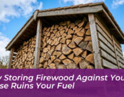 why storing firewood against your house ruins your fuel Zfva