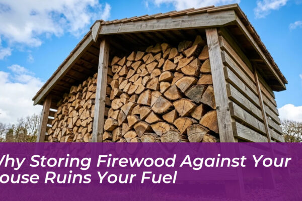 why storing firewood against your house ruins your fuel Zfva